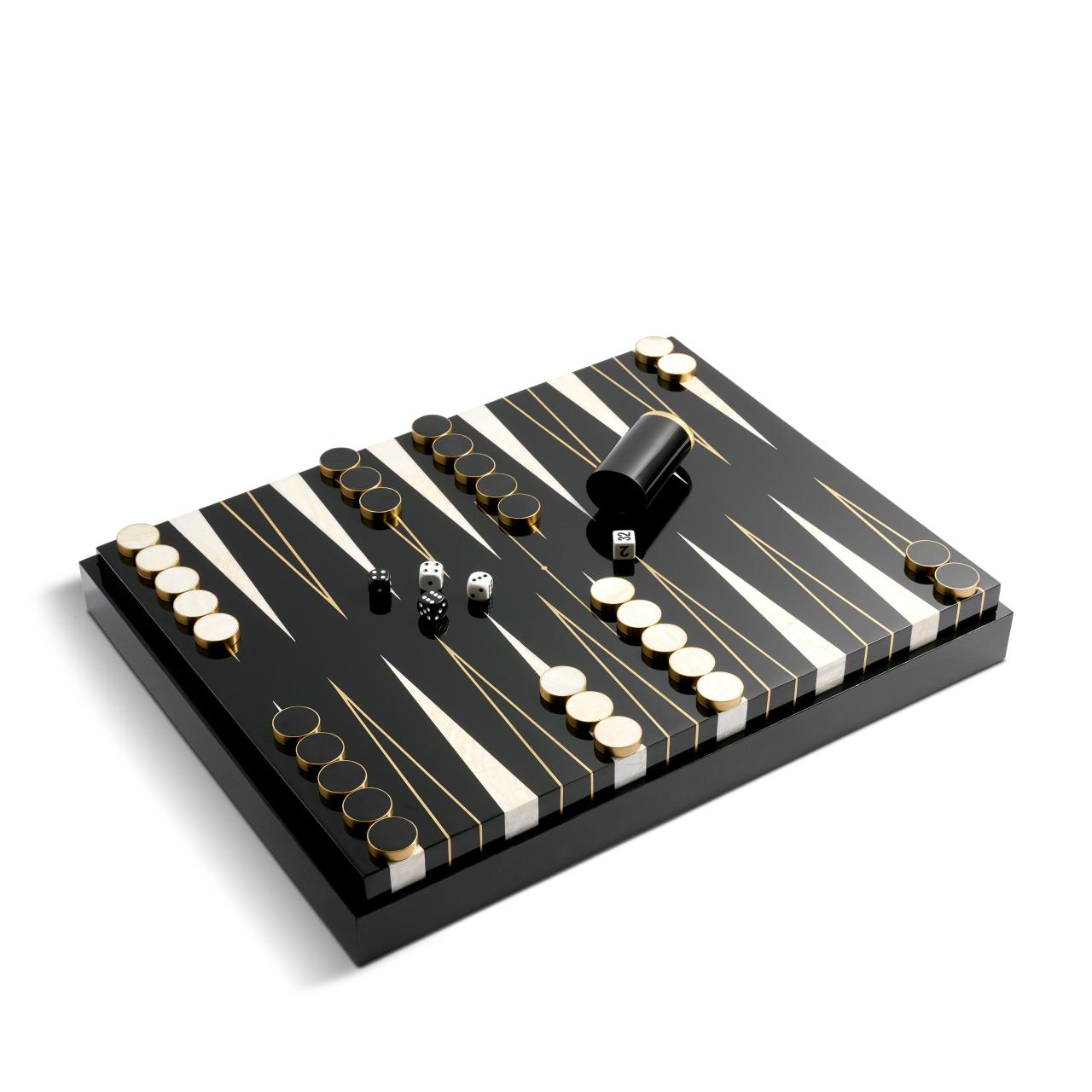 Manifestatie Leidingen Meter Backgammon spel | Koop hem nu! | Premium Luxury